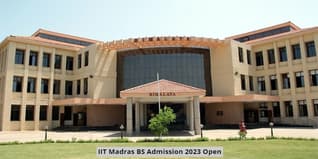 IIT Madras BS Admission 2023 Open; Apply till August 27